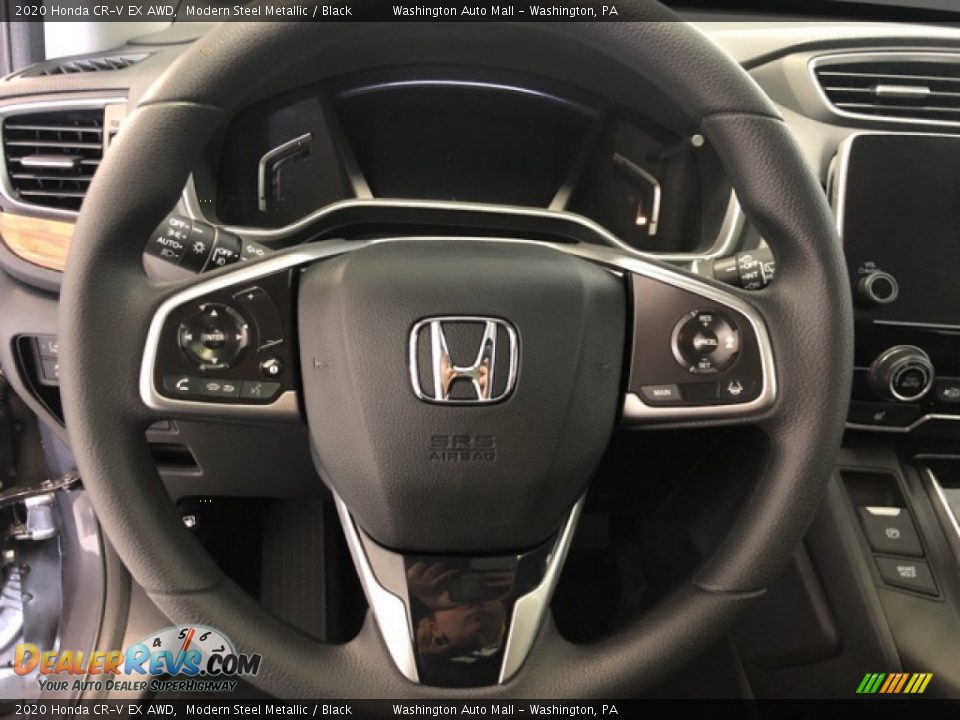 2020 Honda CR-V EX AWD Modern Steel Metallic / Black Photo #11