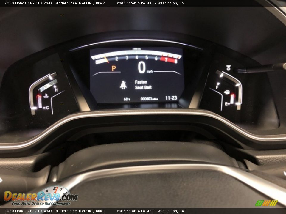 2020 Honda CR-V EX AWD Modern Steel Metallic / Black Photo #14