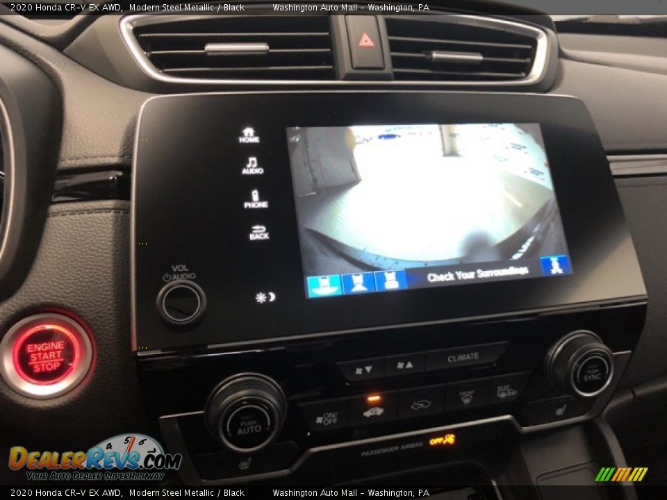 2020 Honda CR-V EX AWD Modern Steel Metallic / Black Photo #17