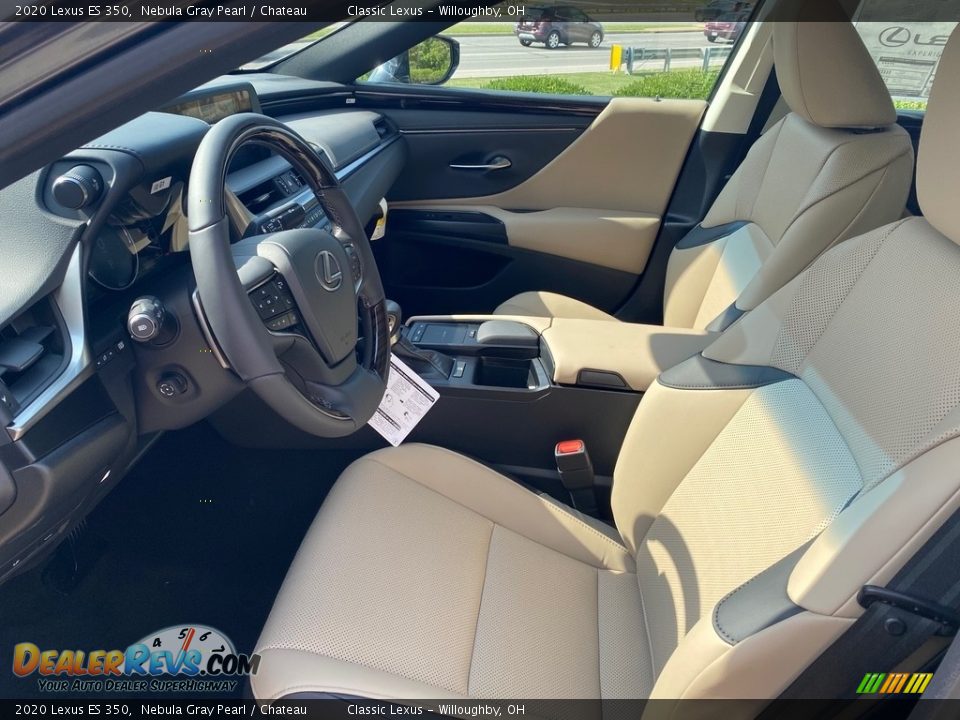 2020 Lexus ES 350 Nebula Gray Pearl / Chateau Photo #2