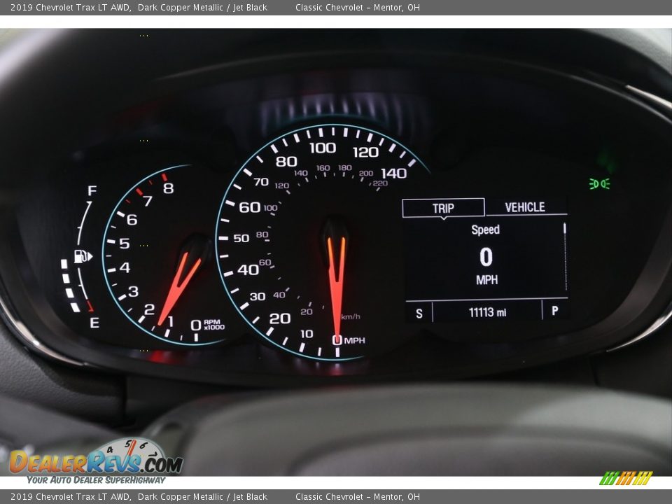 2019 Chevrolet Trax LT AWD Gauges Photo #7