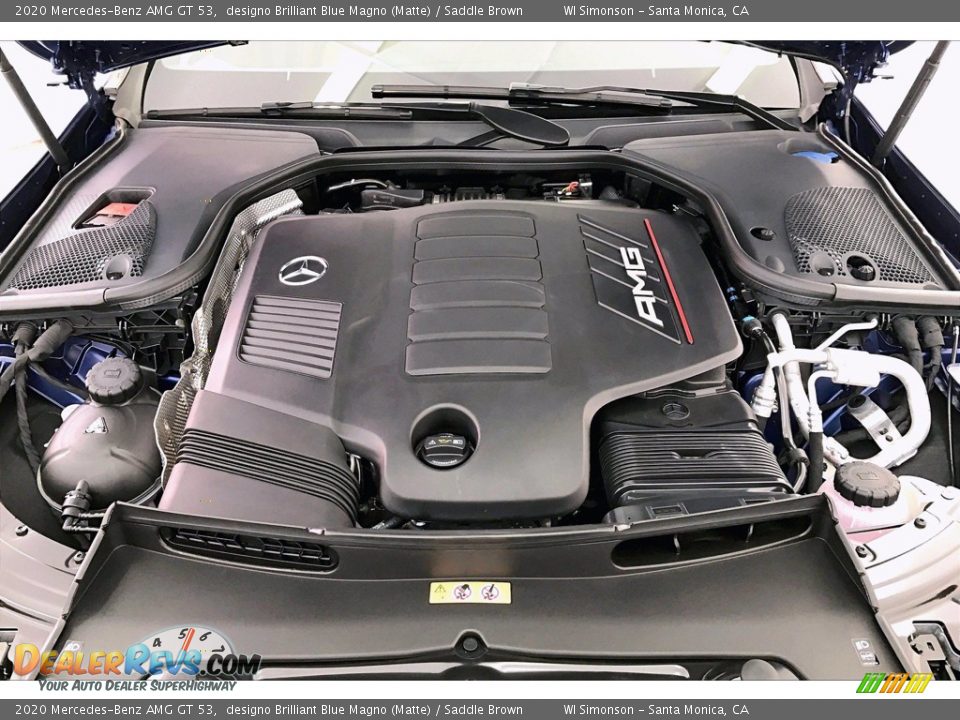 2020 Mercedes-Benz AMG GT 53 3.0 Liter AMG Twin-Scroll Turbocharged DOHC 24-Valve VVT Inline 6 Cylinder Engine Photo #8