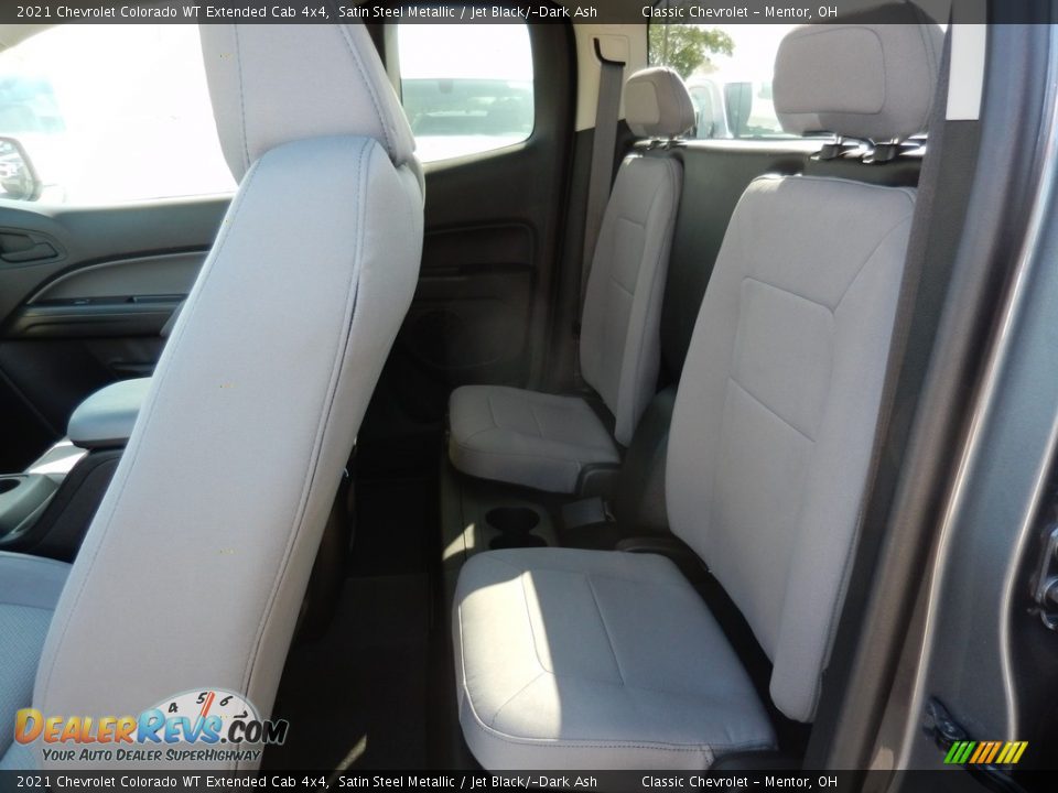 Rear Seat of 2021 Chevrolet Colorado WT Extended Cab 4x4 Photo #12