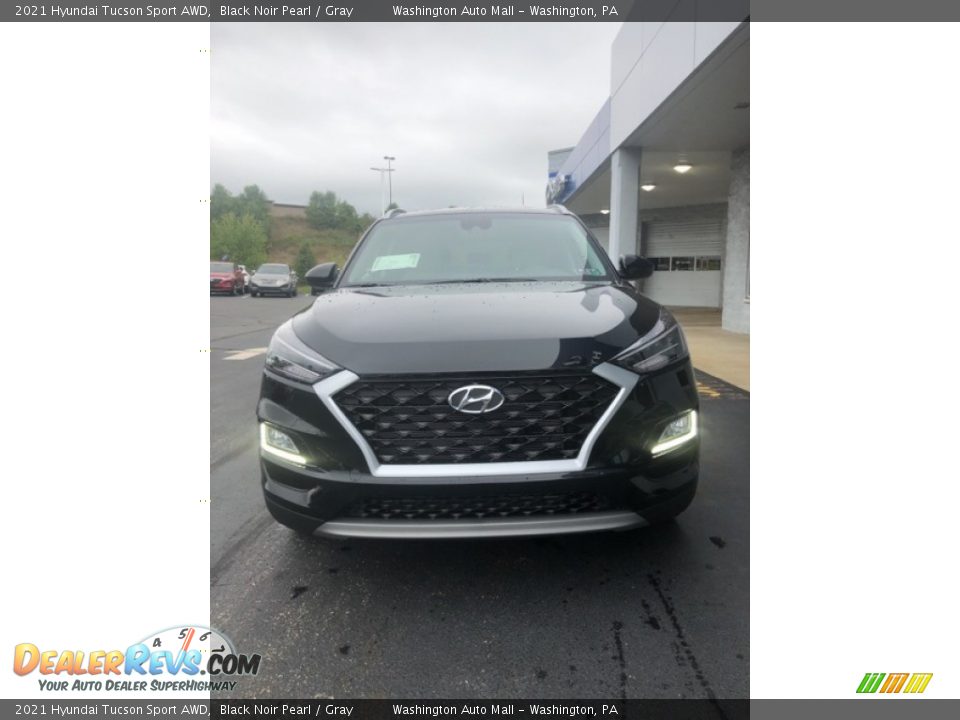 2021 Hyundai Tucson Sport AWD Black Noir Pearl / Gray Photo #5