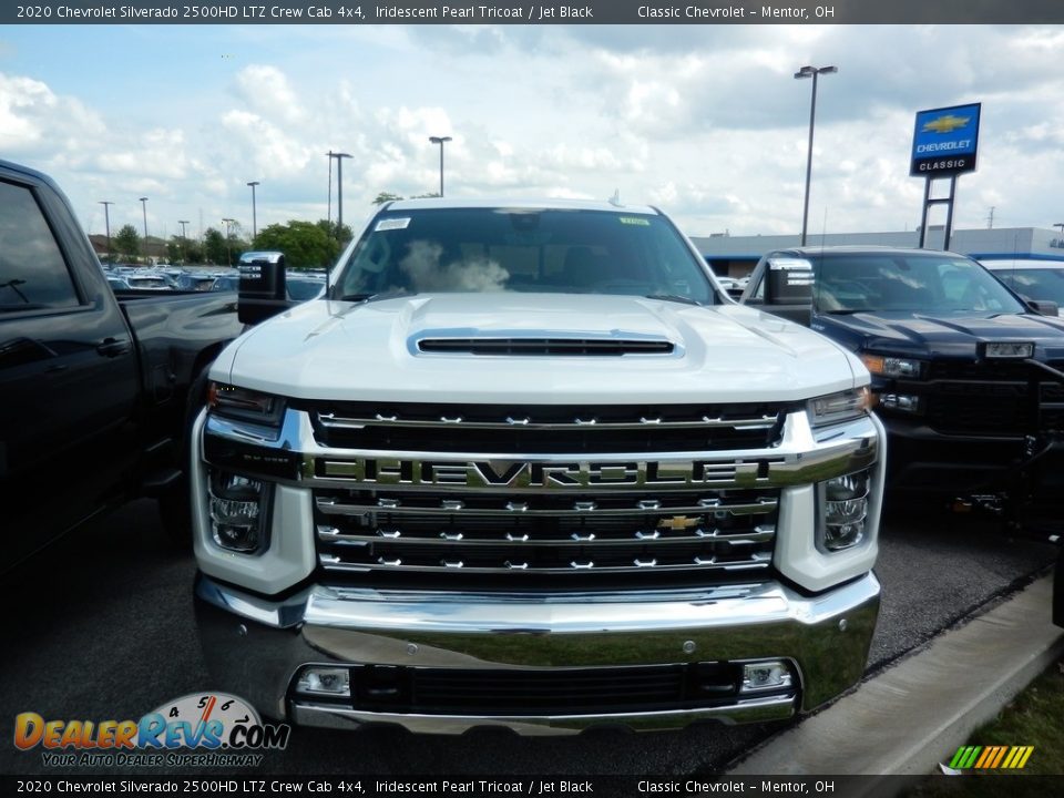 2020 Chevrolet Silverado 2500HD LTZ Crew Cab 4x4 Iridescent Pearl Tricoat / Jet Black Photo #2