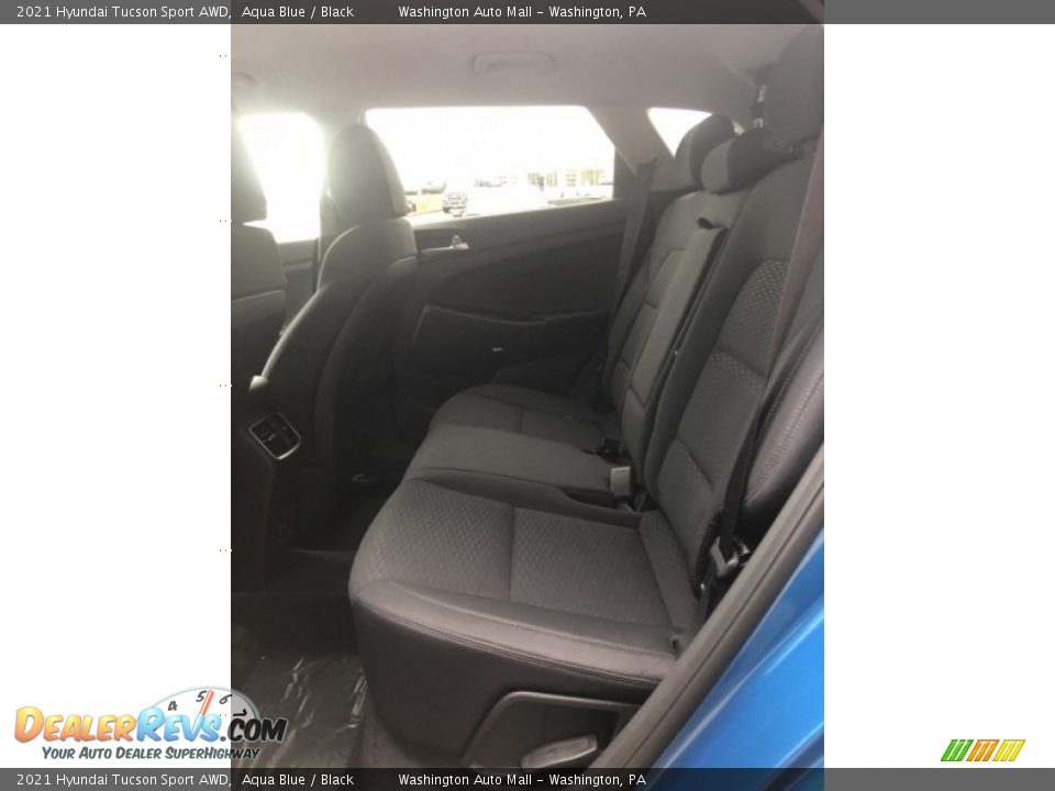 2021 Hyundai Tucson Sport AWD Aqua Blue / Black Photo #6