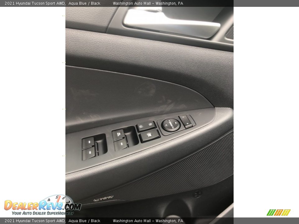 2021 Hyundai Tucson Sport AWD Aqua Blue / Black Photo #8