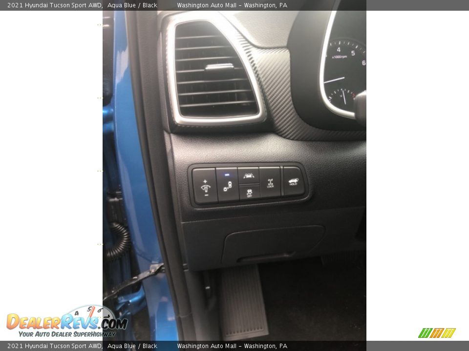 2021 Hyundai Tucson Sport AWD Aqua Blue / Black Photo #9