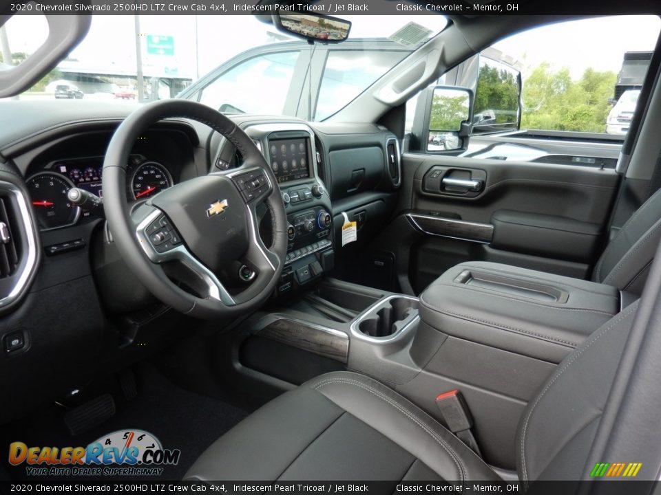 2020 Chevrolet Silverado 2500HD LTZ Crew Cab 4x4 Iridescent Pearl Tricoat / Jet Black Photo #7