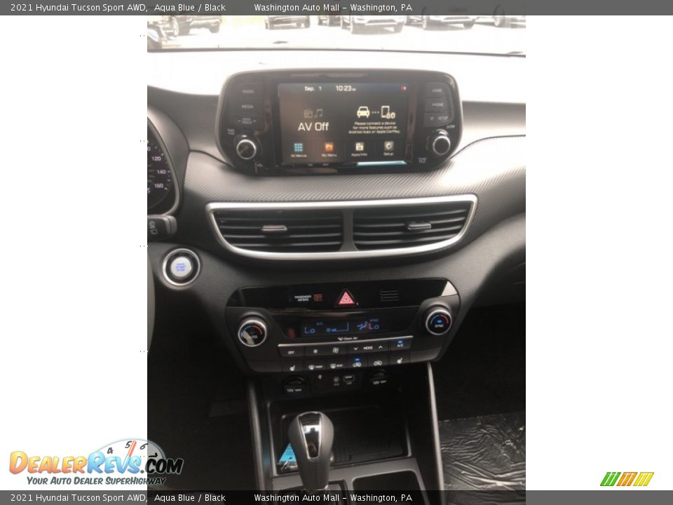 2021 Hyundai Tucson Sport AWD Aqua Blue / Black Photo #14