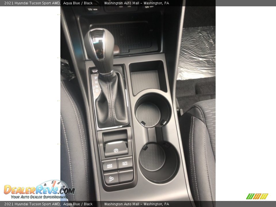 2021 Hyundai Tucson Sport AWD Aqua Blue / Black Photo #15