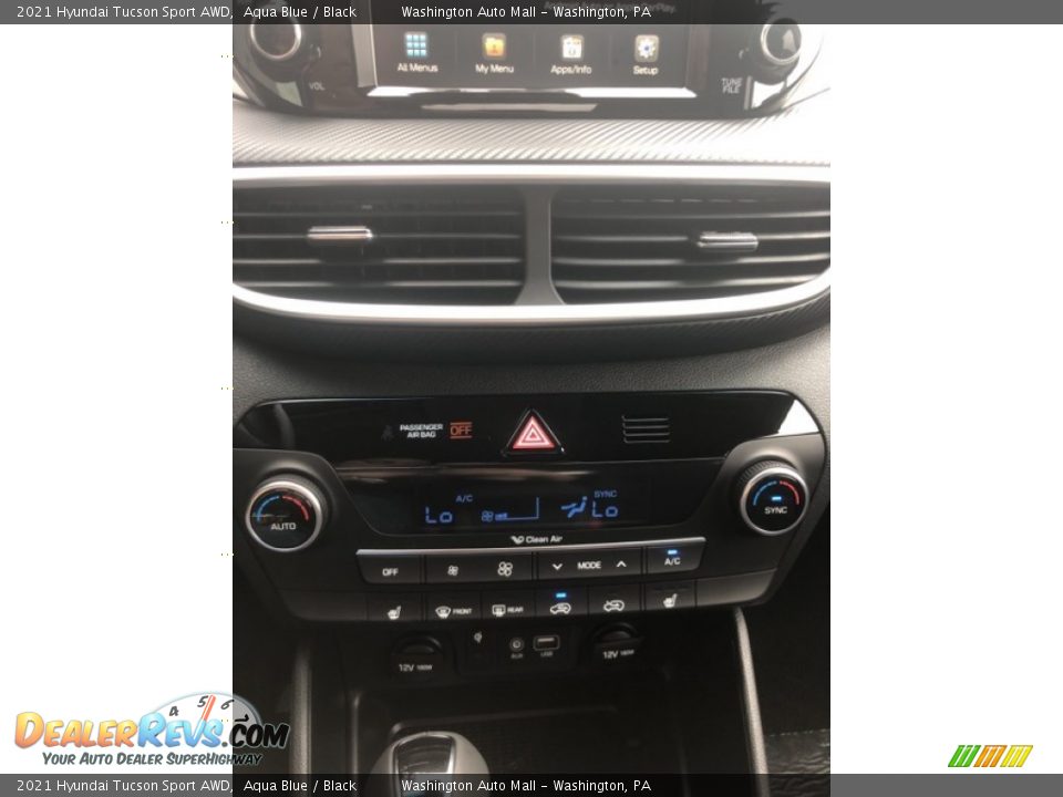 2021 Hyundai Tucson Sport AWD Aqua Blue / Black Photo #16