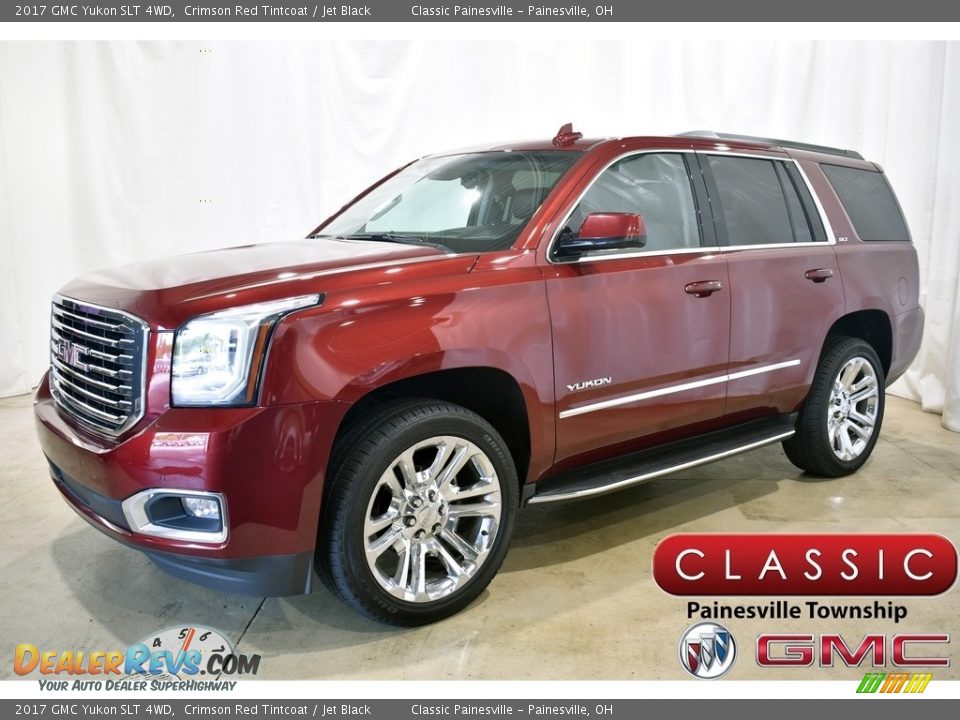 2017 GMC Yukon SLT 4WD Crimson Red Tintcoat / Jet Black Photo #1