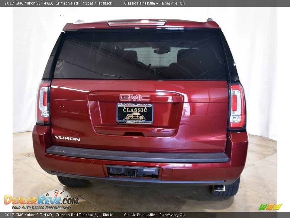 2017 GMC Yukon SLT 4WD Crimson Red Tintcoat / Jet Black Photo #3