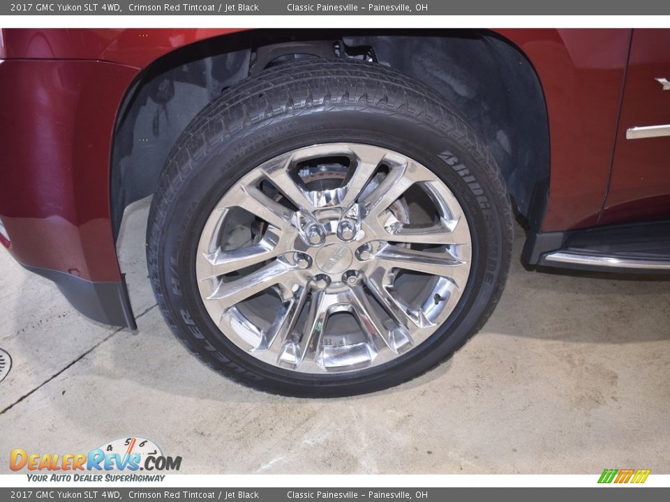 2017 GMC Yukon SLT 4WD Crimson Red Tintcoat / Jet Black Photo #5
