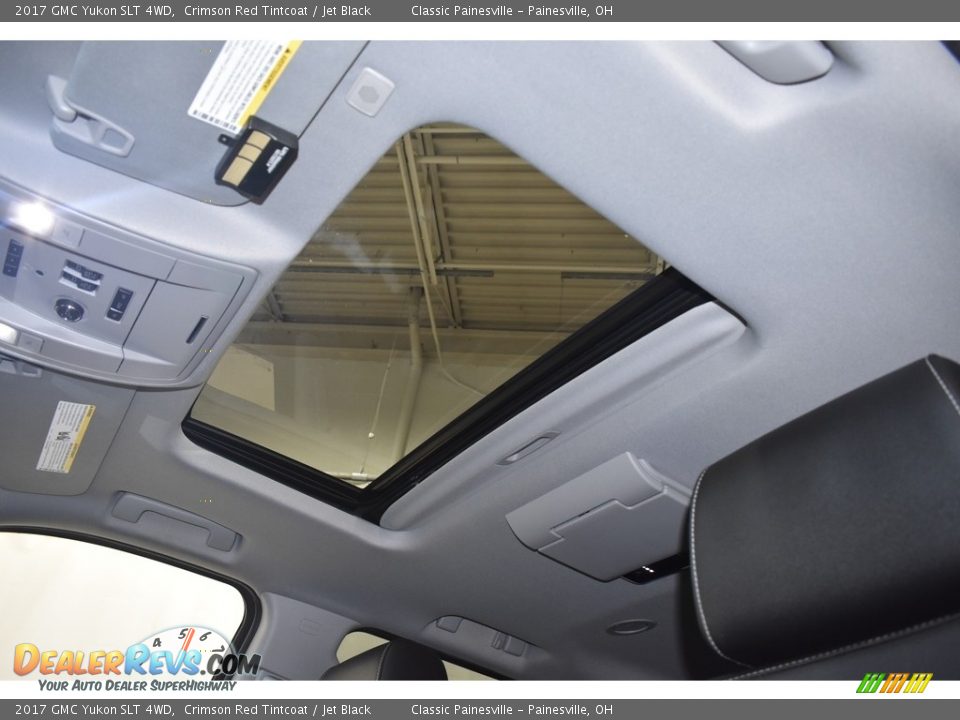 2017 GMC Yukon SLT 4WD Crimson Red Tintcoat / Jet Black Photo #6