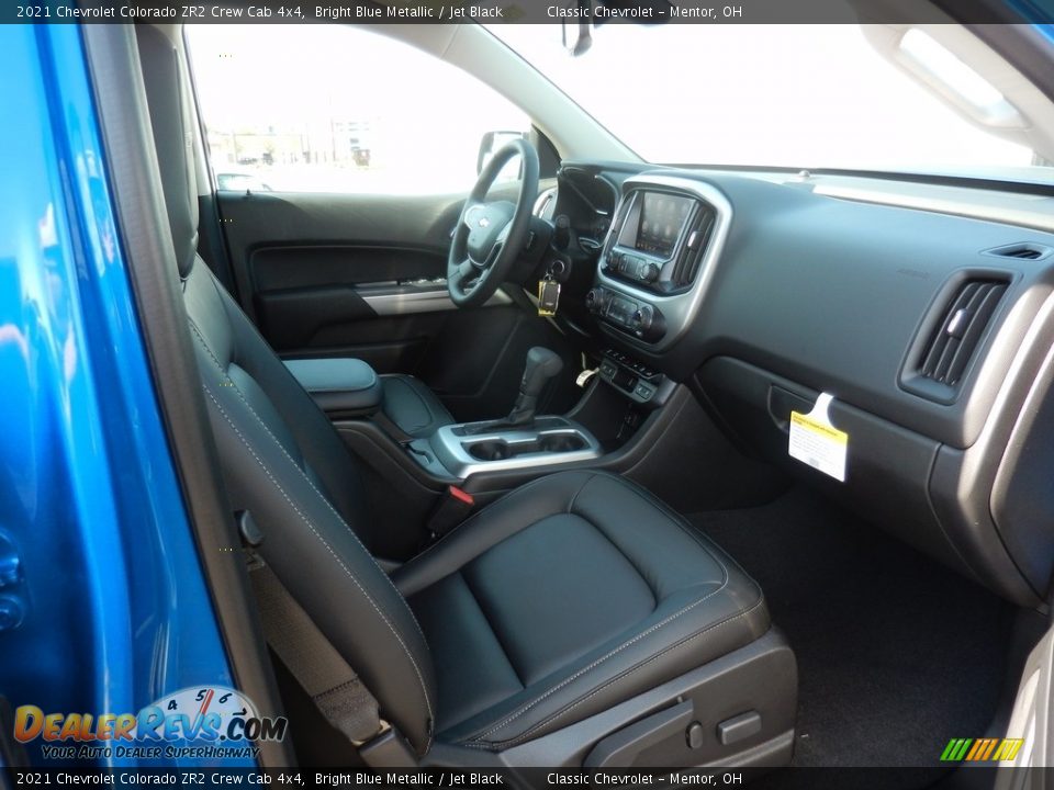 2021 Chevrolet Colorado ZR2 Crew Cab 4x4 Bright Blue Metallic / Jet Black Photo #10