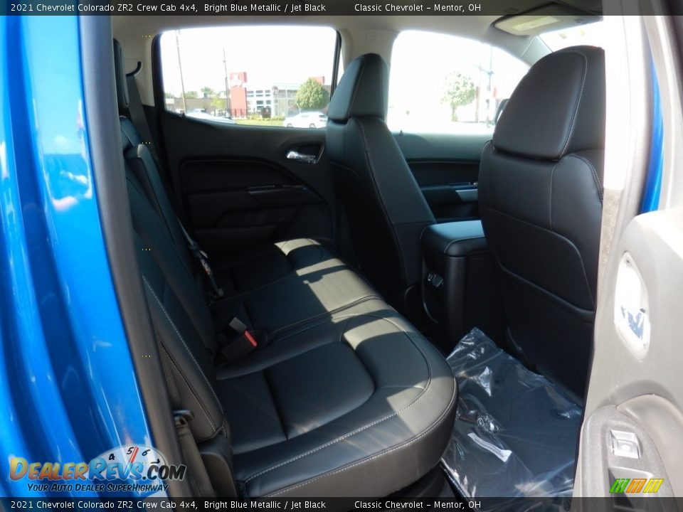 2021 Chevrolet Colorado ZR2 Crew Cab 4x4 Bright Blue Metallic / Jet Black Photo #11