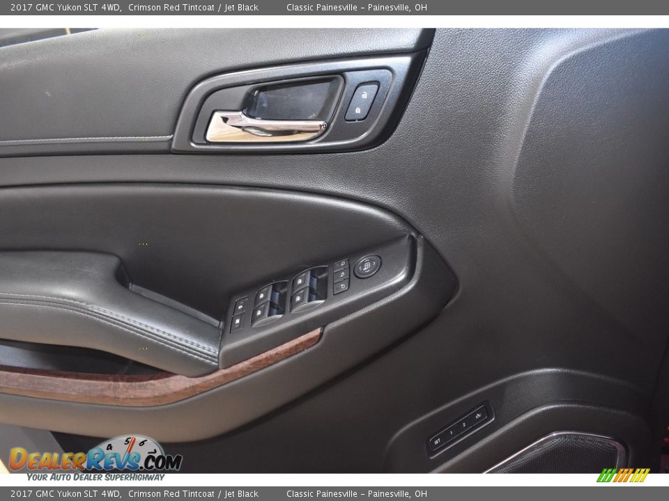 2017 GMC Yukon SLT 4WD Crimson Red Tintcoat / Jet Black Photo #11