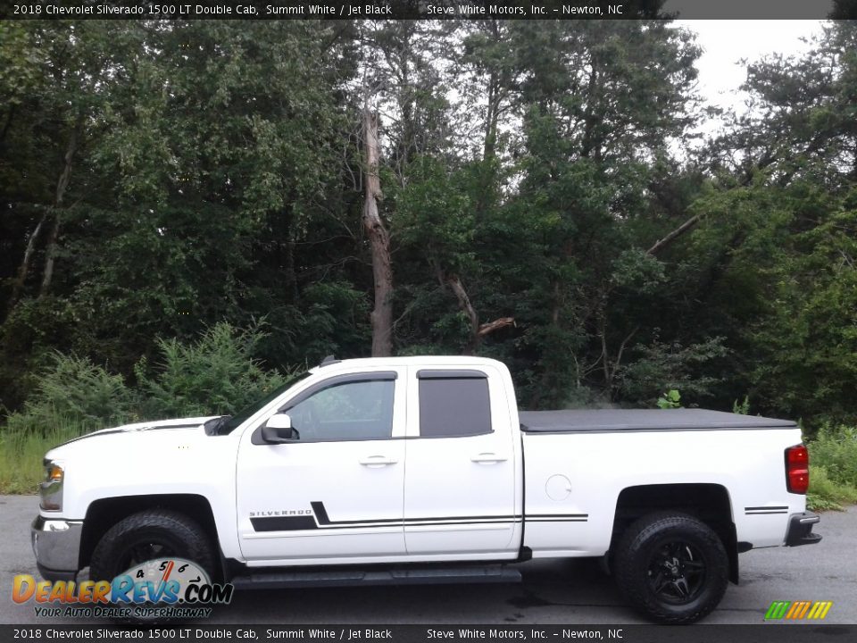 Summit White 2018 Chevrolet Silverado 1500 LT Double Cab Photo #1