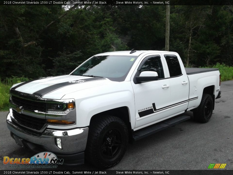 2018 Chevrolet Silverado 1500 LT Double Cab Summit White / Jet Black Photo #3