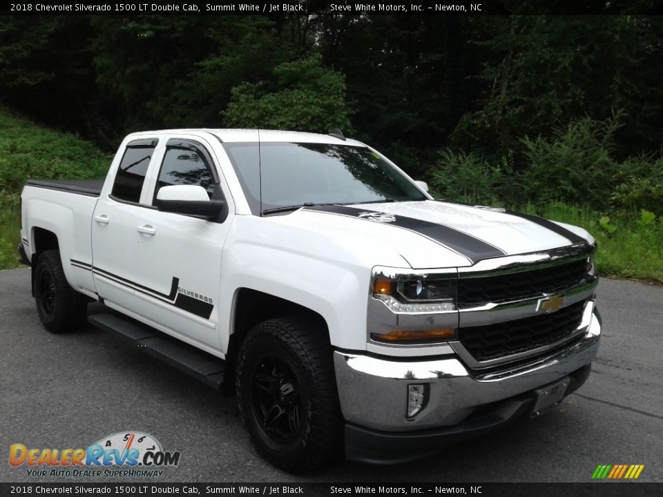 2018 Chevrolet Silverado 1500 LT Double Cab Summit White / Jet Black Photo #6