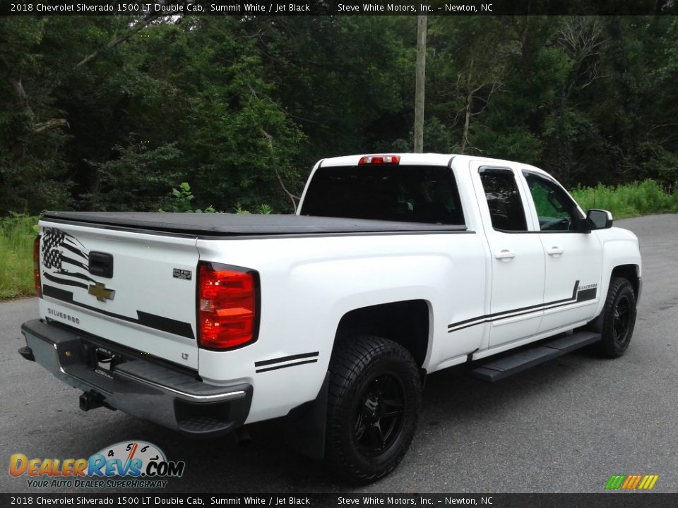 2018 Chevrolet Silverado 1500 LT Double Cab Summit White / Jet Black Photo #8