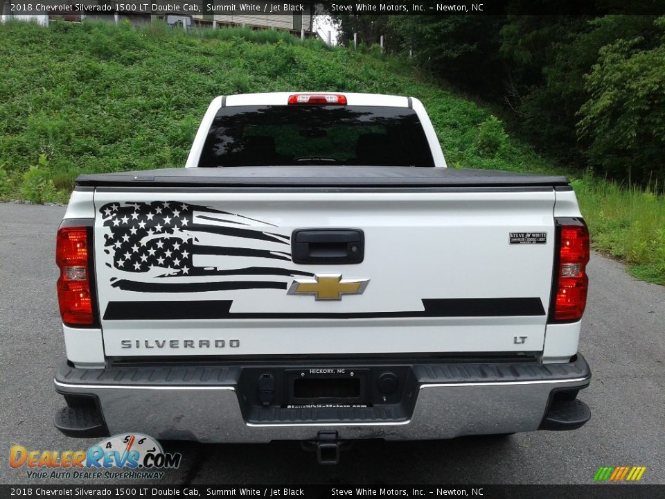 Summit White 2018 Chevrolet Silverado 1500 LT Double Cab Photo #9