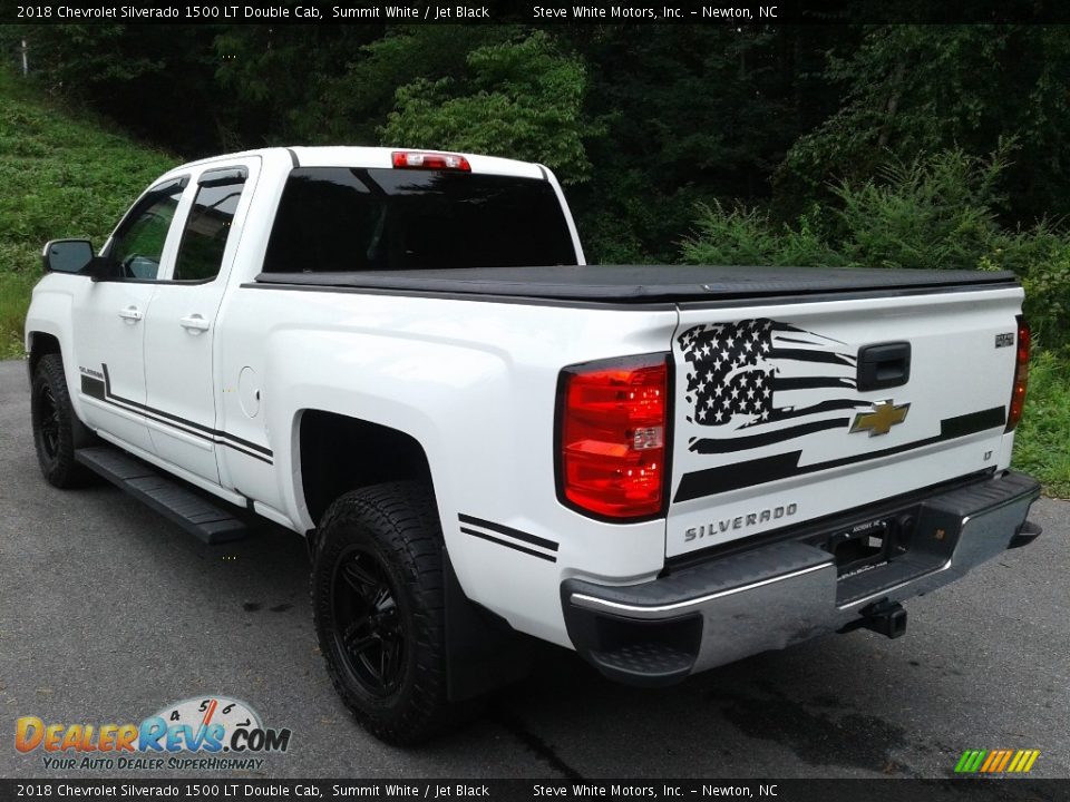 2018 Chevrolet Silverado 1500 LT Double Cab Summit White / Jet Black Photo #11