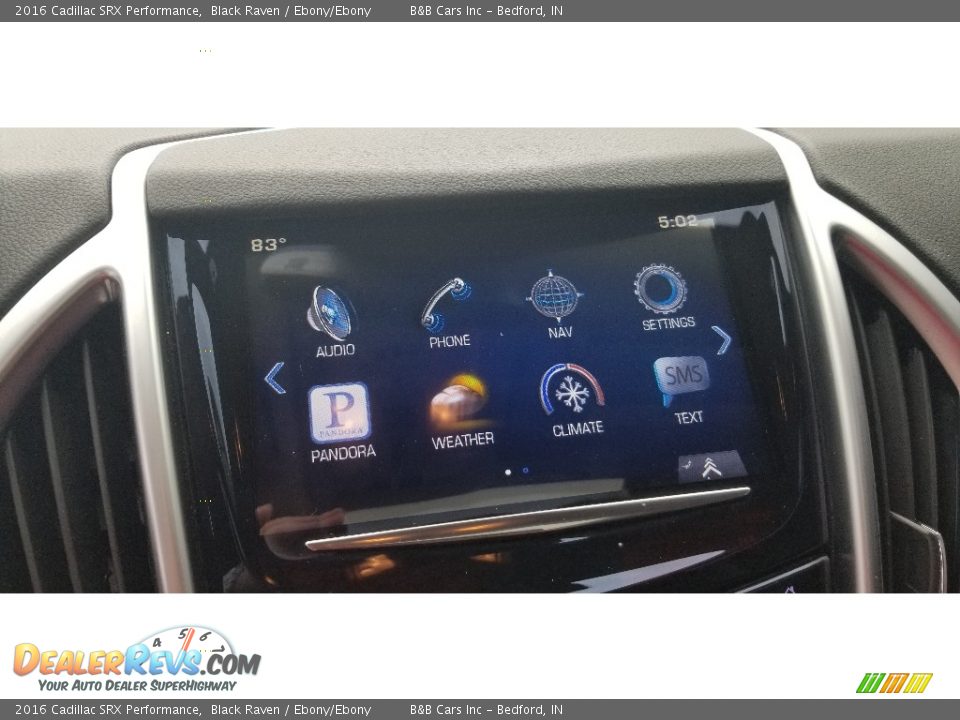 2016 Cadillac SRX Performance Black Raven / Ebony/Ebony Photo #13