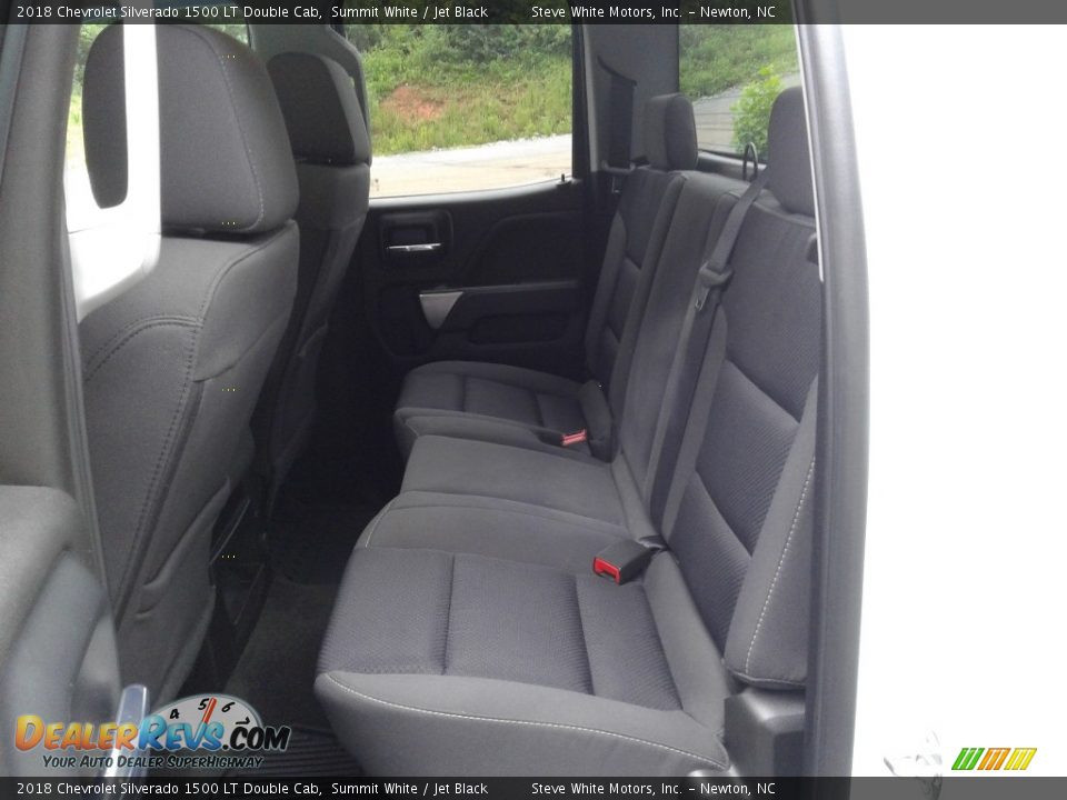 Rear Seat of 2018 Chevrolet Silverado 1500 LT Double Cab Photo #16