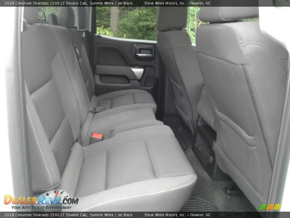 Rear Seat of 2018 Chevrolet Silverado 1500 LT Double Cab Photo #18