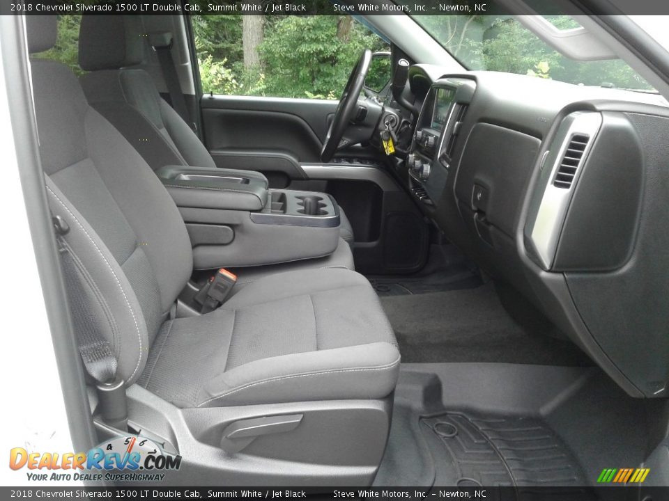 Front Seat of 2018 Chevrolet Silverado 1500 LT Double Cab Photo #20