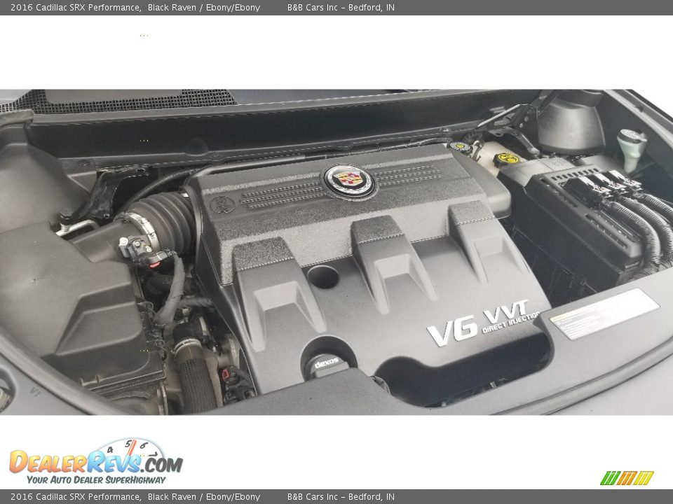 2016 Cadillac SRX Performance Black Raven / Ebony/Ebony Photo #23