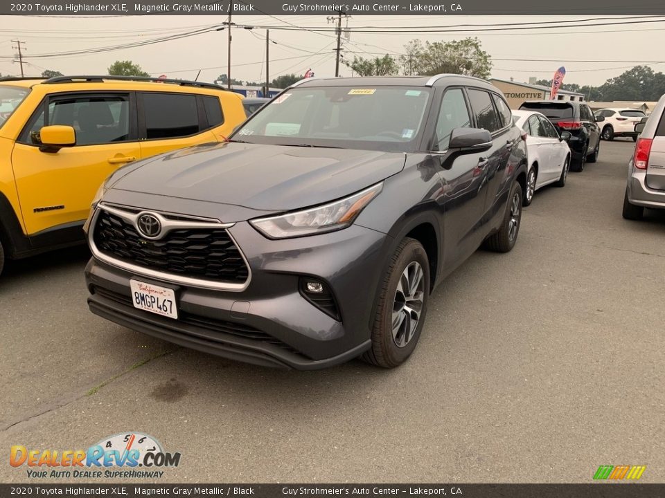 2020 Toyota Highlander XLE Magnetic Gray Metallic / Black Photo #2