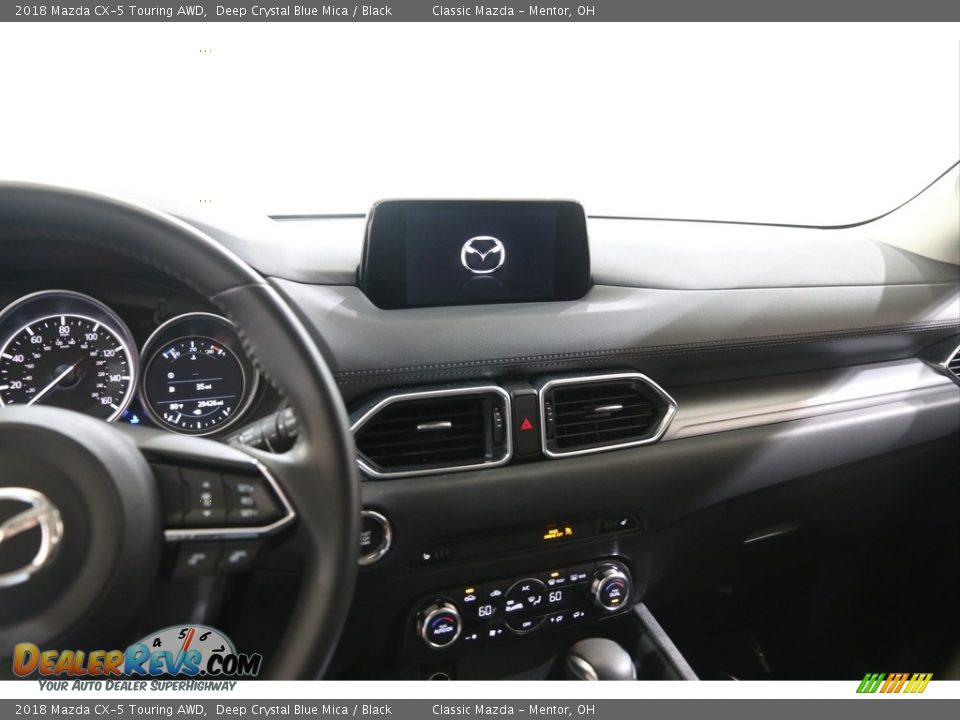 2018 Mazda CX-5 Touring AWD Deep Crystal Blue Mica / Black Photo #8