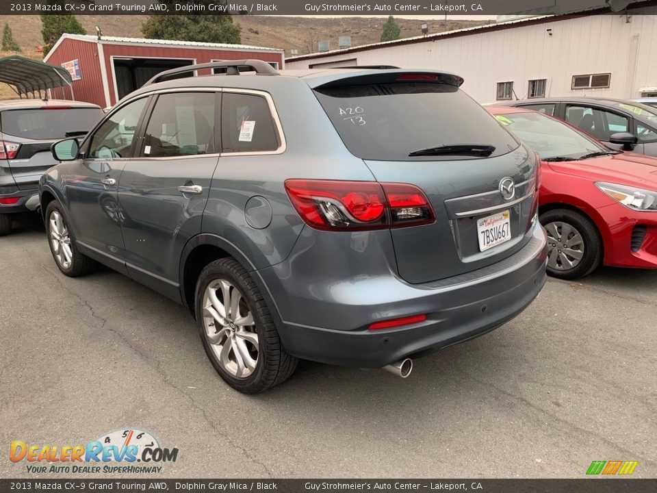 2013 Mazda CX-9 Grand Touring AWD Dolphin Gray Mica / Black Photo #2