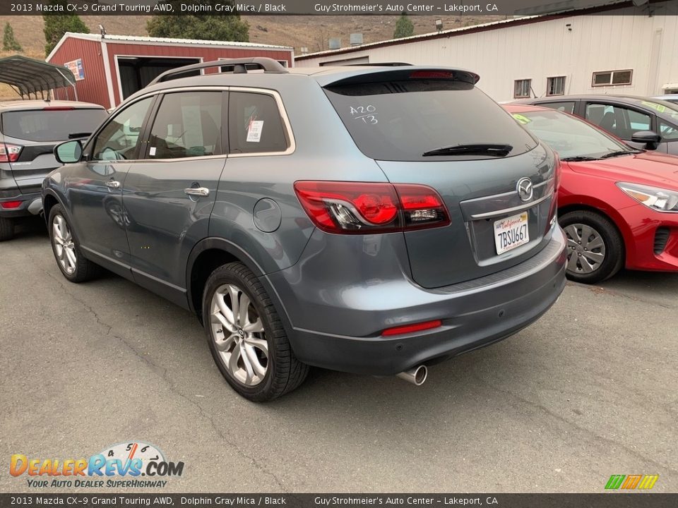 2013 Mazda CX-9 Grand Touring AWD Dolphin Gray Mica / Black Photo #3