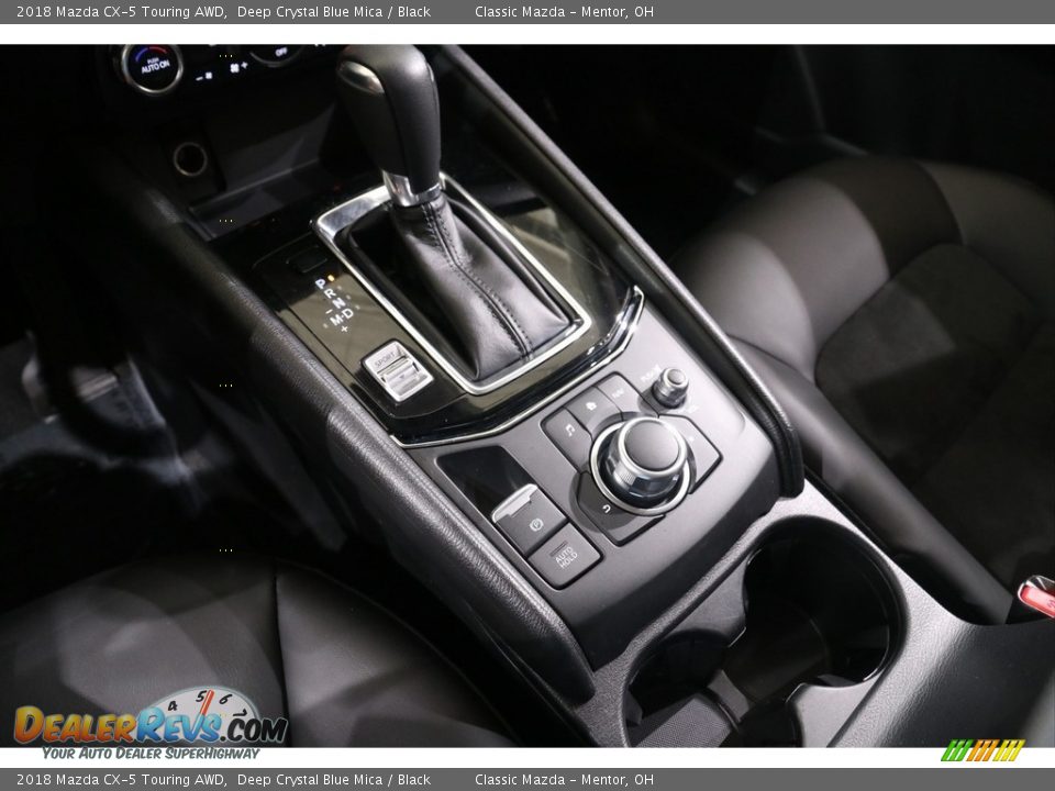 2018 Mazda CX-5 Touring AWD Deep Crystal Blue Mica / Black Photo #12