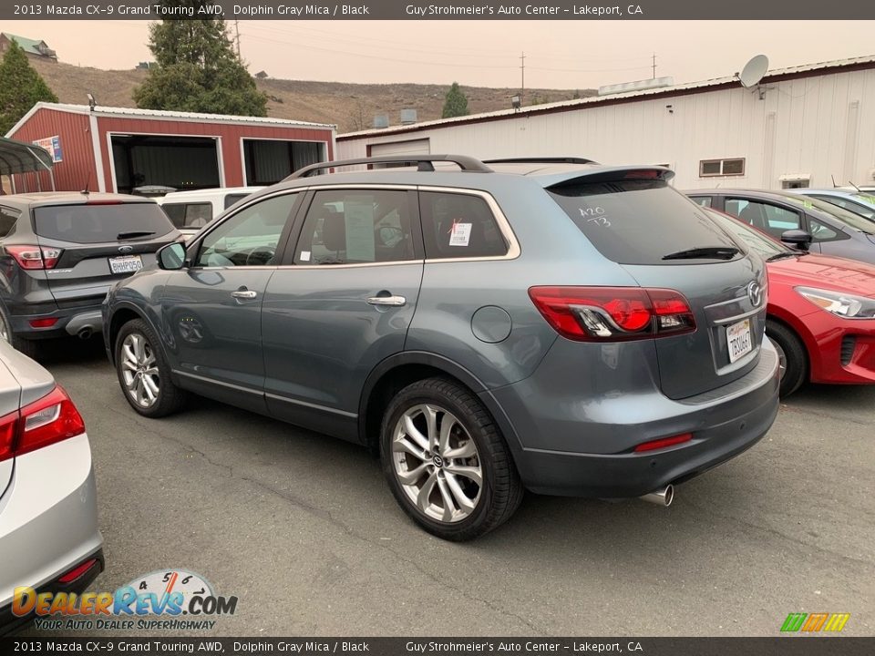 2013 Mazda CX-9 Grand Touring AWD Dolphin Gray Mica / Black Photo #4