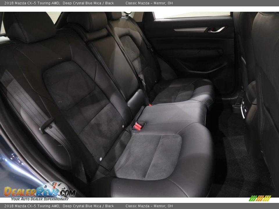 2018 Mazda CX-5 Touring AWD Deep Crystal Blue Mica / Black Photo #14