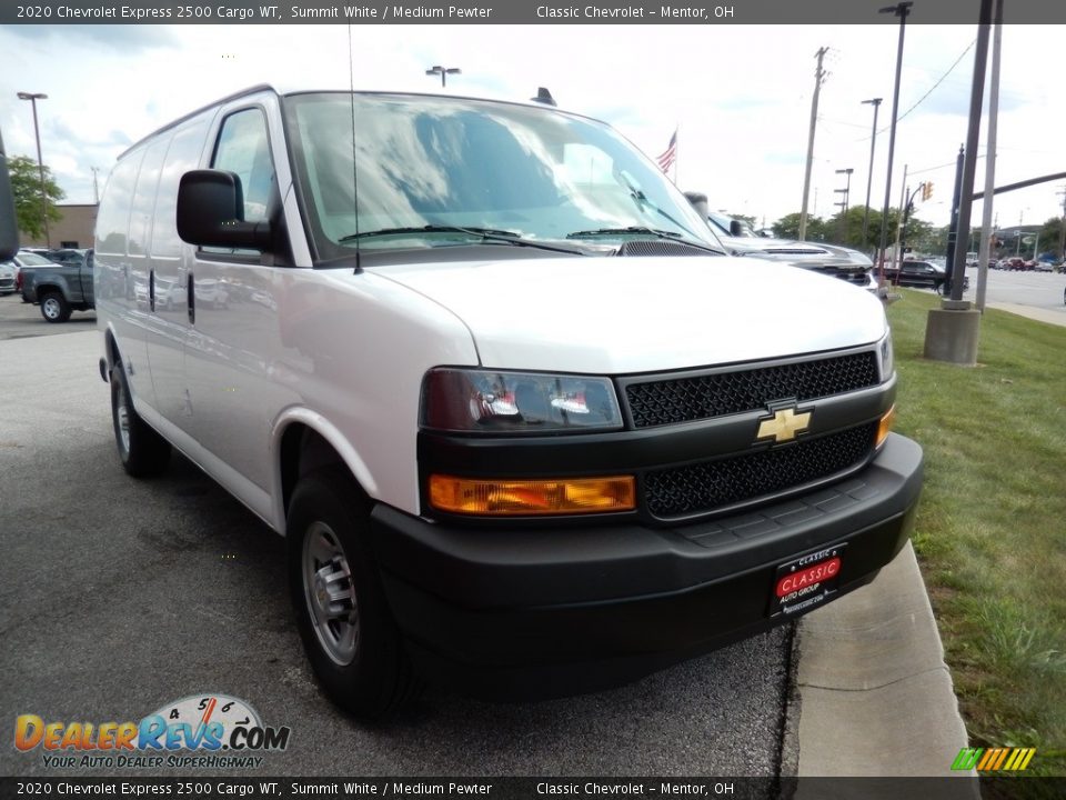 2020 Chevrolet Express 2500 Cargo WT Summit White / Medium Pewter Photo #3