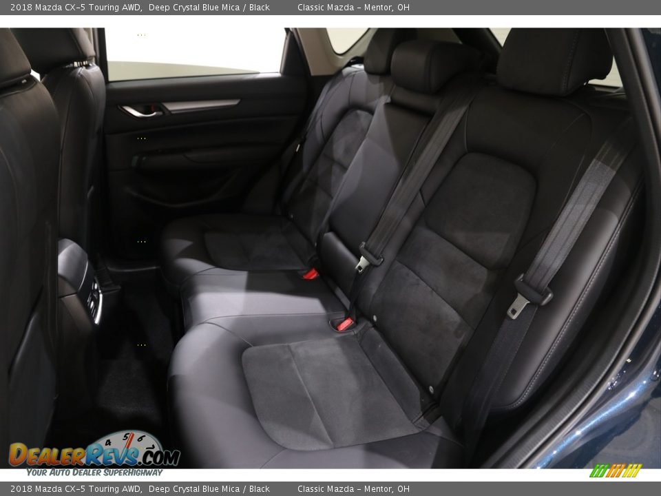 2018 Mazda CX-5 Touring AWD Deep Crystal Blue Mica / Black Photo #15
