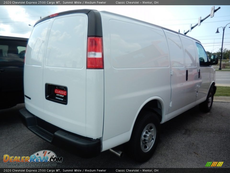 2020 Chevrolet Express 2500 Cargo WT Summit White / Medium Pewter Photo #4