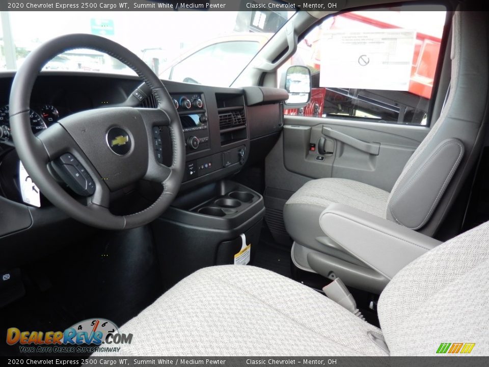 2020 Chevrolet Express 2500 Cargo WT Summit White / Medium Pewter Photo #8