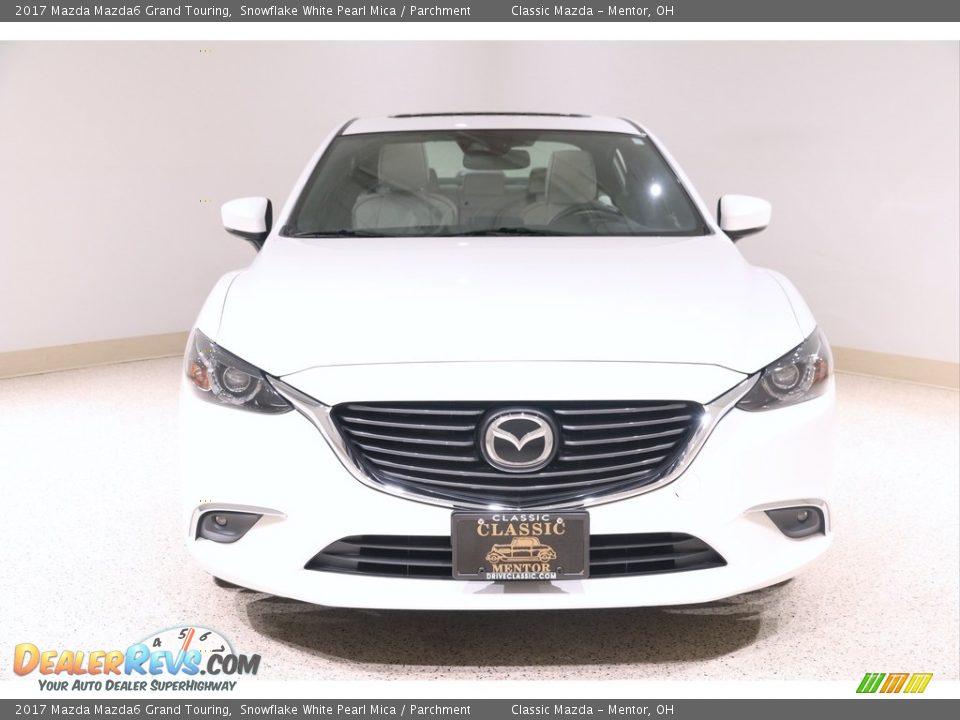 2017 Mazda Mazda6 Grand Touring Snowflake White Pearl Mica / Parchment Photo #2