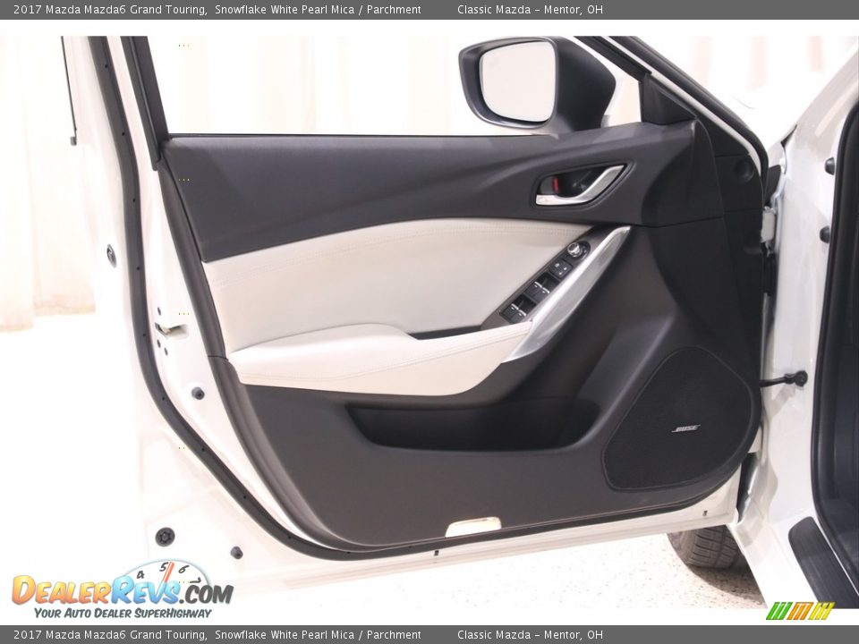 2017 Mazda Mazda6 Grand Touring Snowflake White Pearl Mica / Parchment Photo #4