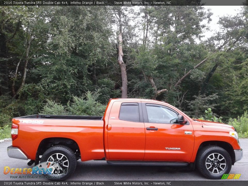 Inferno Orange 2016 Toyota Tundra SR5 Double Cab 4x4 Photo #5