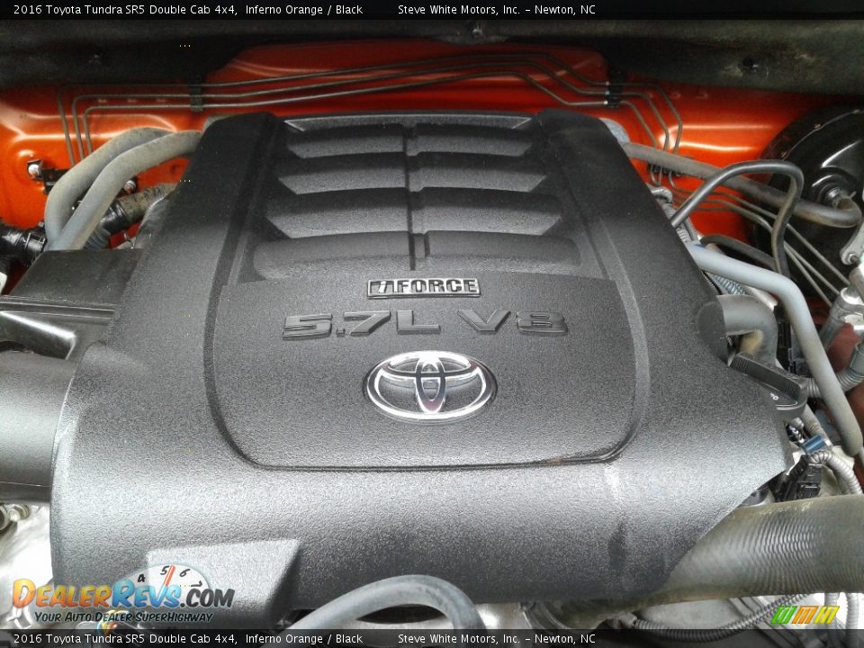 2016 Toyota Tundra SR5 Double Cab 4x4 5.7 Liter i-Force DOHC 32-Valve VVT-i V8 Engine Photo #10