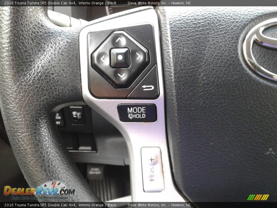 2016 Toyota Tundra SR5 Double Cab 4x4 Steering Wheel Photo #14